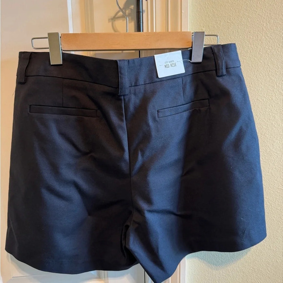 Gibson Latimer Black City Shorts Mid Rise Sz 12 - Picture 5 of 10